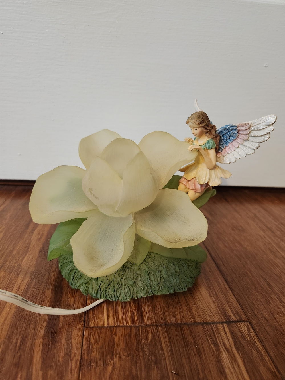 Vintage Cedar Creek Fairy Night Light Pixie Flower Lamp Whimsical Lighting Decor